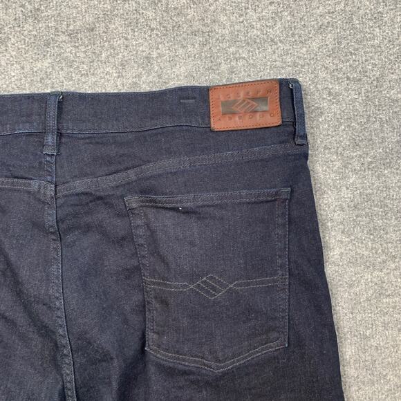 Joseph Abboud Jeans Mens 40 Blue Slim Fit Straight Stretch Cotton Dark Wash - Picture 9 of 11